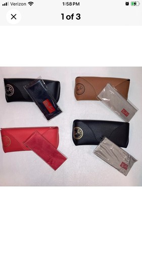 Ray ban eyeglass sunglass case - eyeglass/sunglass,